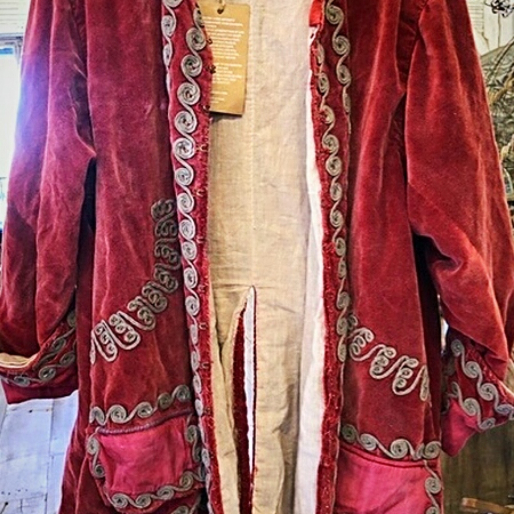 NFS FRONT KRYSSA COAT PRINCE VIBES IN RUBY RED!